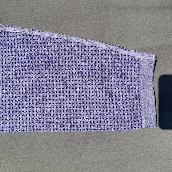 Seamless Leggings Smile Contour High Waist Workout Gym Yoga NWT Purple - Picture 7 of 10